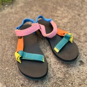 Colorful Teva Sandals